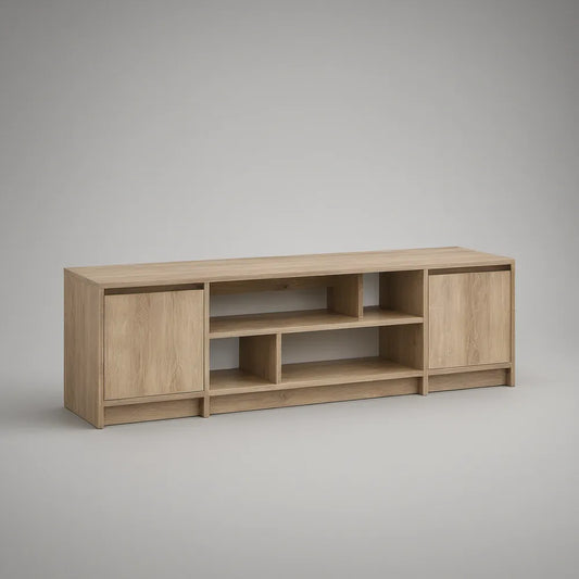 Szafka RTV 180 x 40 x 60 cm, dąb naturalny